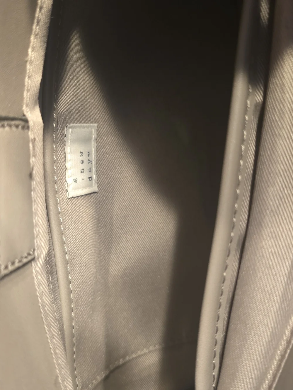 A New Day Taupe Structured Satchel Handbag, Like New, Tag Available